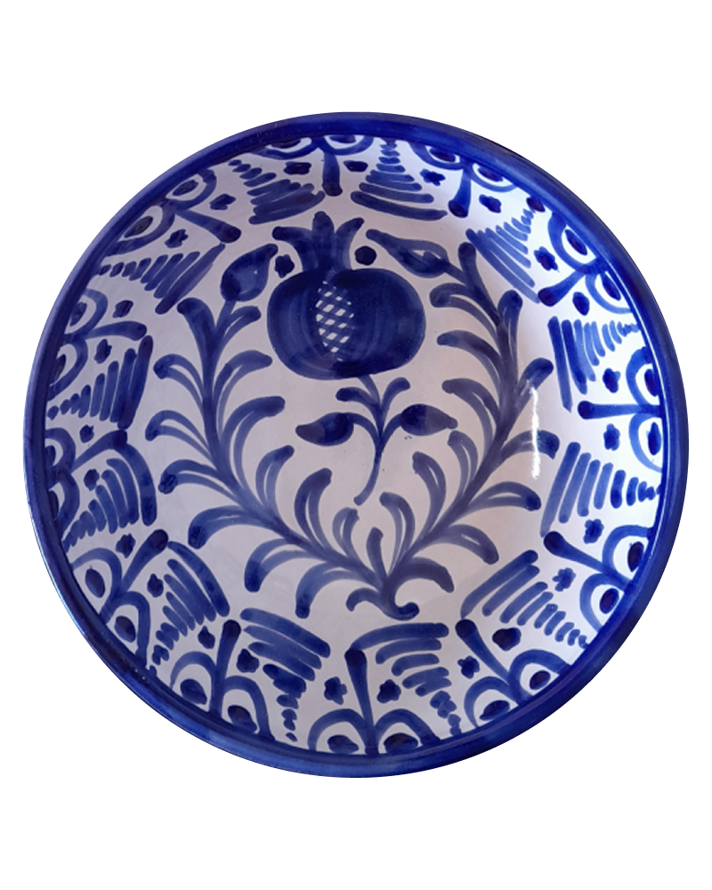 Granada Fajalauza Bowl in Blue - Set of 4 — CASA PLETÓRICA